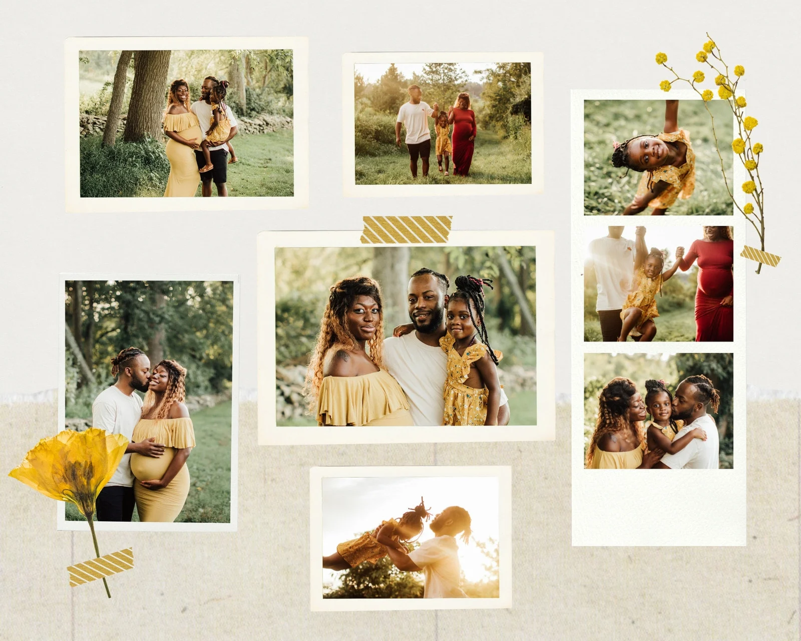 Create artistic photo collages from multiple images