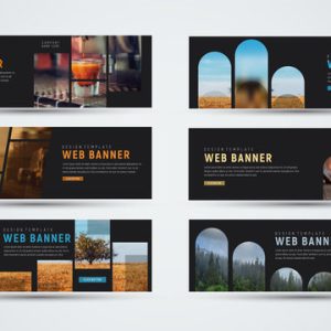 Photo banner, photo ads design