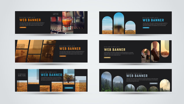 Photo banner, photo ads design